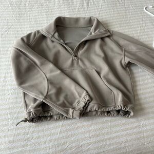 lululemon athletica Taupe Sweatshirt